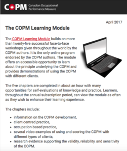 April 2017 COPM Newsletter